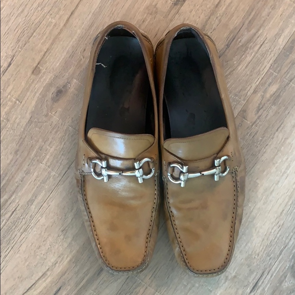 Used Ferragamo loafers